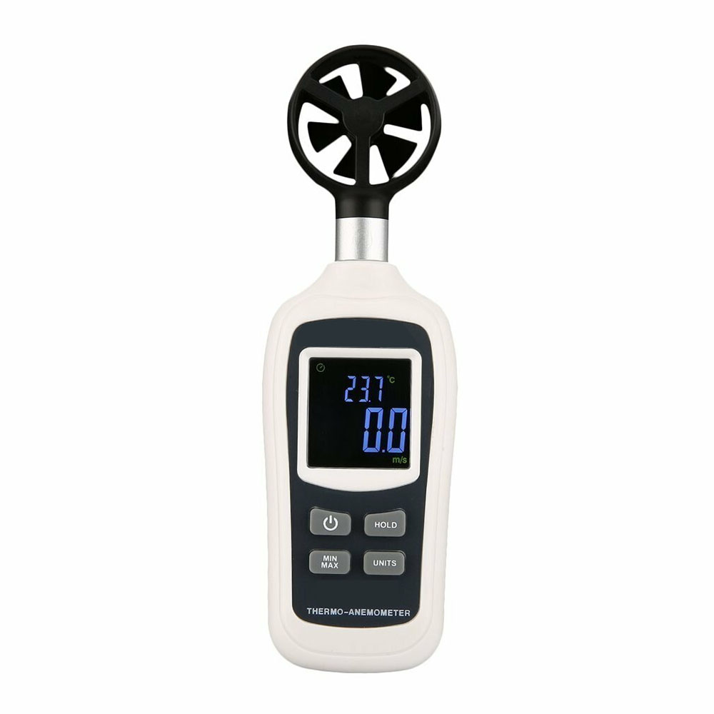 Anémomètre Numérique Portable Thermomètre 