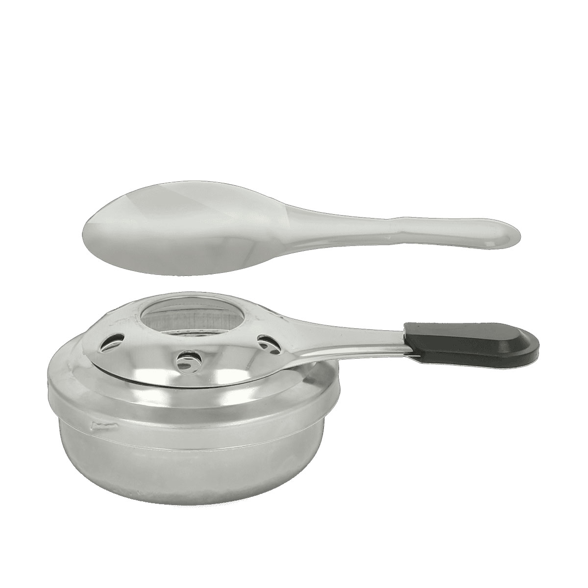 MoniDecor ® Brûleur à Alcool à Fondue en Pierre - Idéal pour Camping et Activités en Plein Air (Redondo