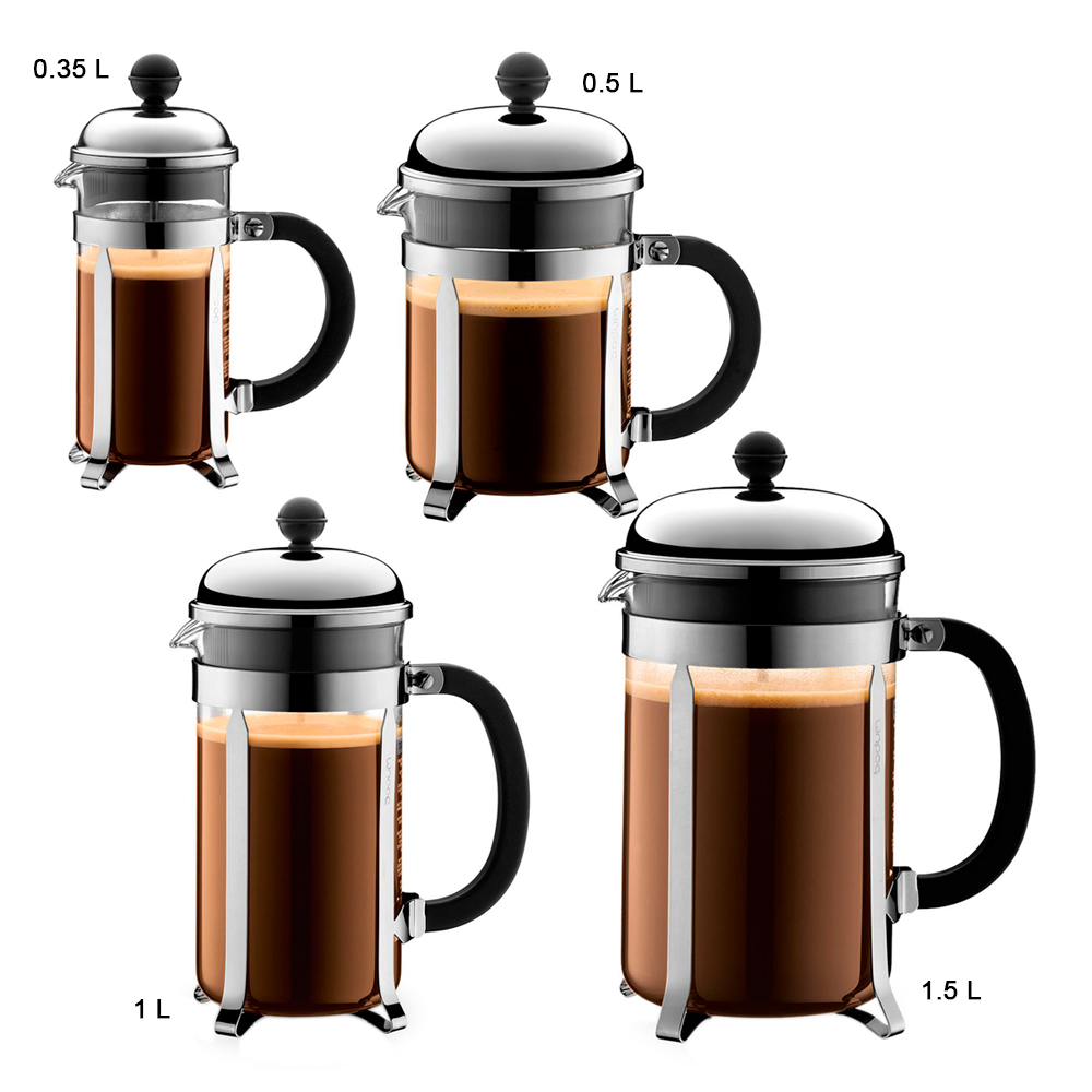 Cafeti re Piston Chambord Chrom Bodum Mon Droguiste