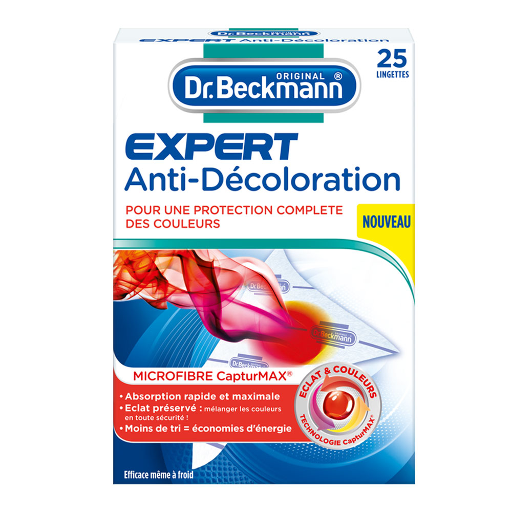 Dr Beckmann Lingette réutilisable expert anti-décoloration 
