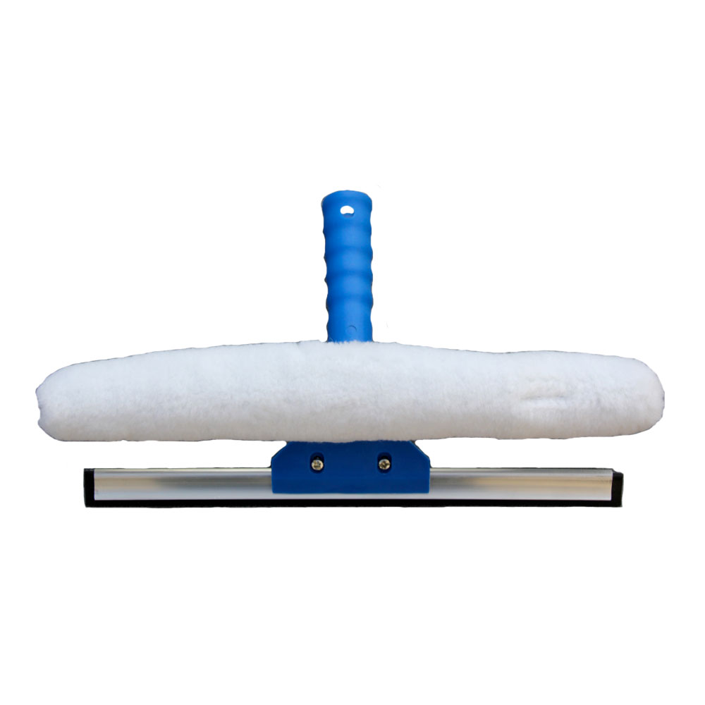 Raclette à Vitre Professionnelle MR.SIGA 35cm Avec Brosse Microfibre - Nettoyage Sans Trace
