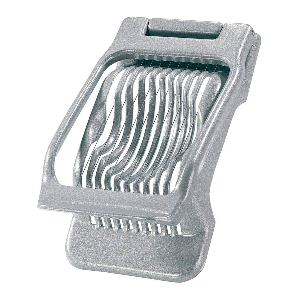 Newpop Coupe Oeufs Professionnel aluminium robuste, coupe oeuf durs