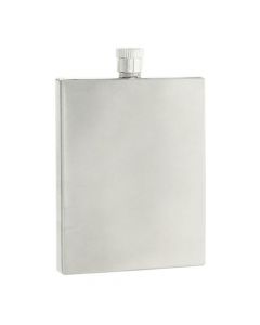 Flasque Plate 90ml en Inox