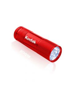 Lampe de Poche 9 Led Rouge