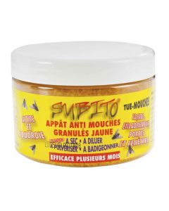 Appât Anti-Mouches Granulés Jaune 250g Subito