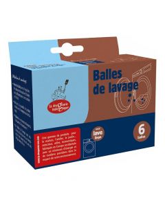 Balles de Lavage x6 Ecodis
