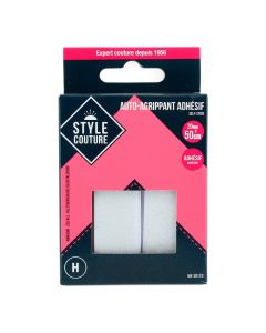Bande Velcro Adhésif Blanc 2x50cm