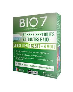 Bio7 Fosses Entretien 4 Mois Ecogene