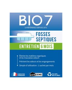 Bio7 Fosses Septiques 480g Ecogene