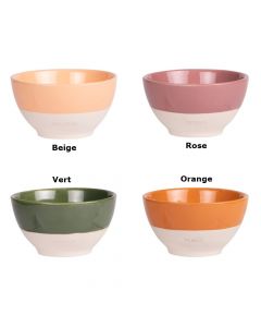 Bol en Porcelaine Bicolore