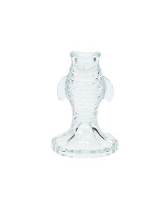 Bougeoir Poisson en Verre