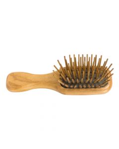 Brosse à Cheveux de Poche en Bois Redecker