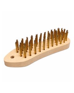 Brosse en Acier Laitonné Extra Dur