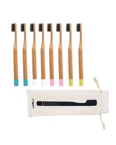 Brosse à Dents en Bambou x8 Cookut