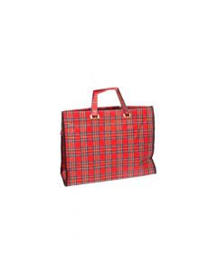 Cabas Ecossais Rouge Sidebag