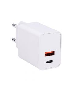 Chargeur Mural 230V 20W USB-A + USB-C Grundig