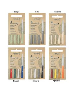 Coffret 4 Couteaux Bon Appétit n°125 Opinel