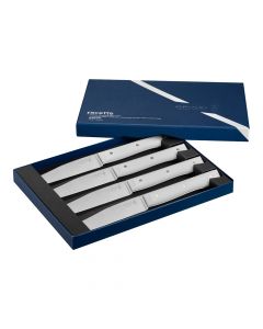 Coffret 4 Couteaux Facette Blanc Opinel