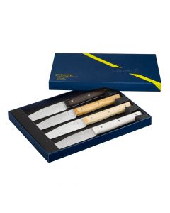 Coffret 4 Couteaux Facette Panaché Opinel