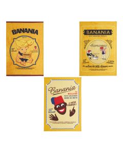 Coffret Banania 3 Torchons Coucke