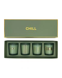 Coffret de 4 Bougies Chill Opjet