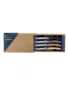 Coffret 4 Couteaux de Table Chic Panaché Opinel