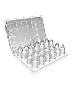 Coffret de 24 Douilles à Pâtisserie Ibili