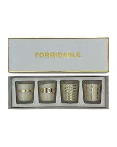 Coffret de 4 Bougies Formidable Opjet
