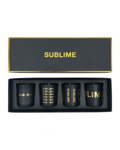 Coffret de 4 Bougies Sublime Opjet