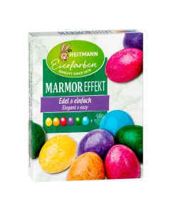 Colorants pour Oeufs de Pâques Effet Brillant Marbré Heitmann