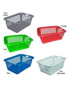 Corbeille à Linge Plastique 60L Aluminium & Plastiques