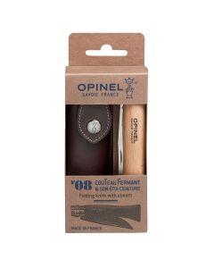 Coffret Couteau Inox n°8 et Etui Opinel