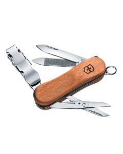 Couteau Suisse Nail Clip Wood 580 Victorinox