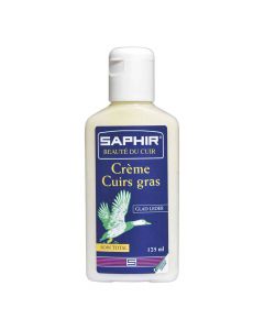 Crème Cuirs Gras 125ml Saphir