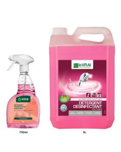 Détergent Désinfectant Sanitaires Le Vrai