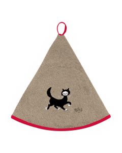 Essuie Mains Chat Ballade de Dubout Torchons & Bouchons