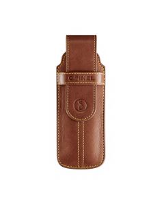 Etui Chic Cuir Brun Opinel