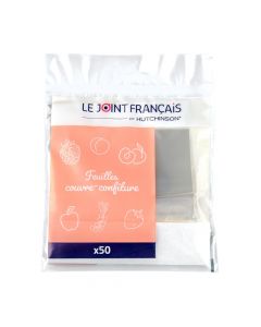 Feuilles Couvre Confiture x50 Hutchinson