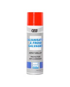 Galvanisation à Froid Brillante Aérosol 500ml Geb