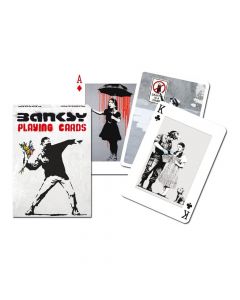Jeu de 55 Cartes Banksy Piatnik