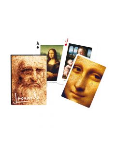 Jeu de 55 Cartes Leonard de Vinci Piatnik