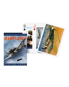 Jeu de 55 Cartes Warplanes Piatnik