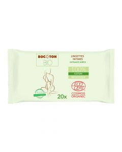 Lingettes Intimes Bio Bocoton