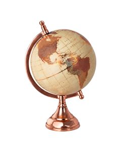Map Monde Cuivrée