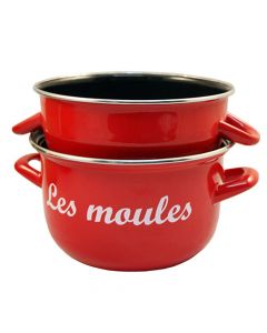 Marmite à Moules Rouge de Baumalu