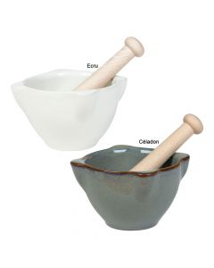 Mortier en Céramique & Pilon