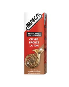 Nettoyant Cuivre Bronze Laiton 100ml Impeca