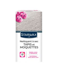 Nettoyant à Sec Tapis & Moquettes 500g Starwax