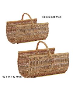 Panier à Bois en Osier Buff Aubry Gaspard