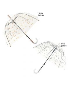Parapluie Transparent Pois Smati